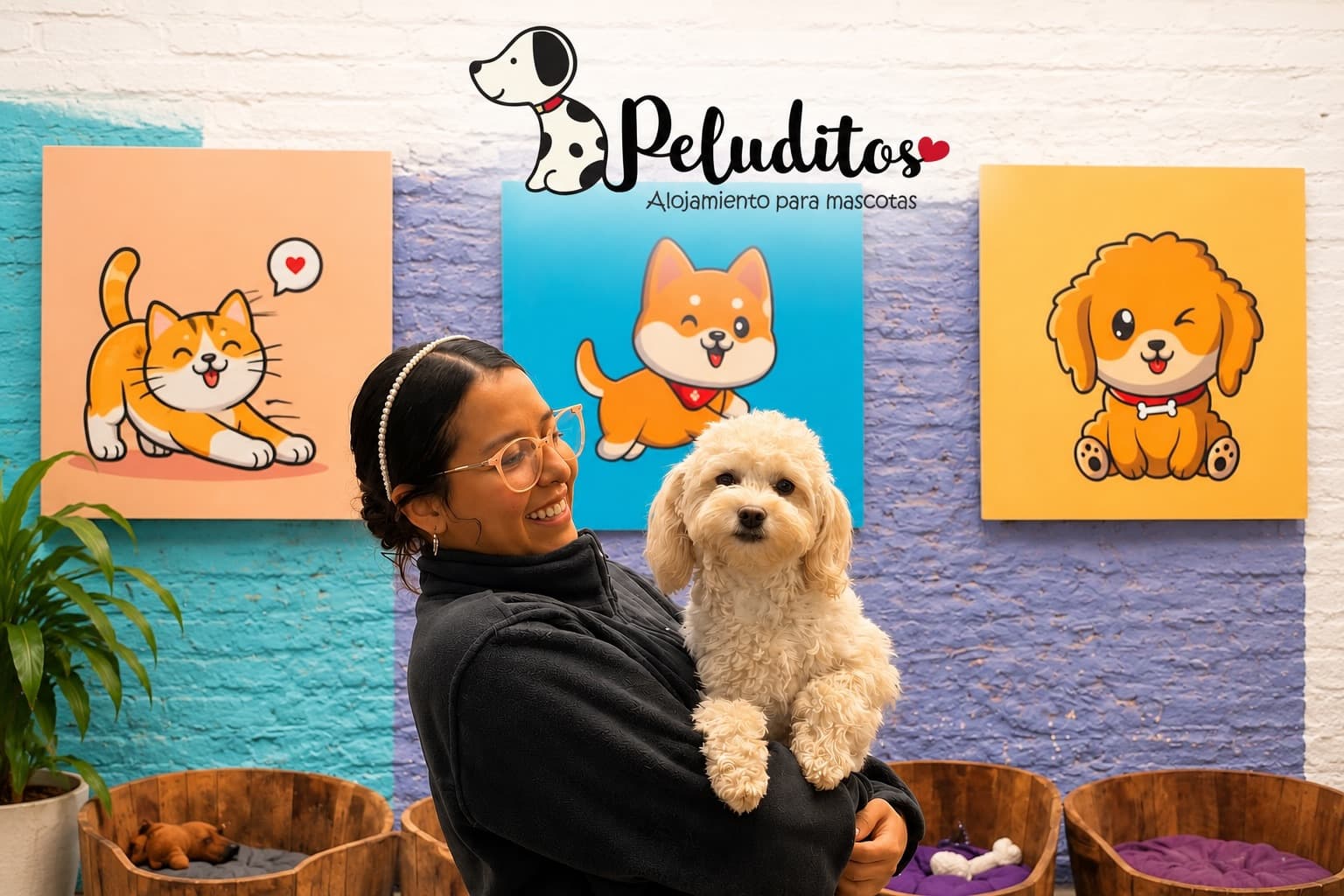 Peluditos, hotel para perros en Santiago Centro